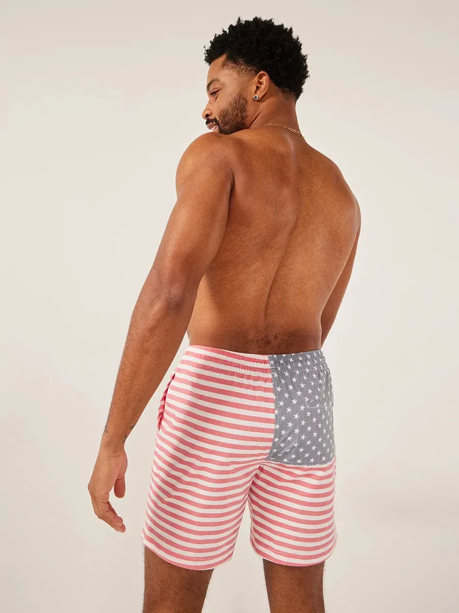 The Mericas 7" (Faded Classic Swim Trunk)