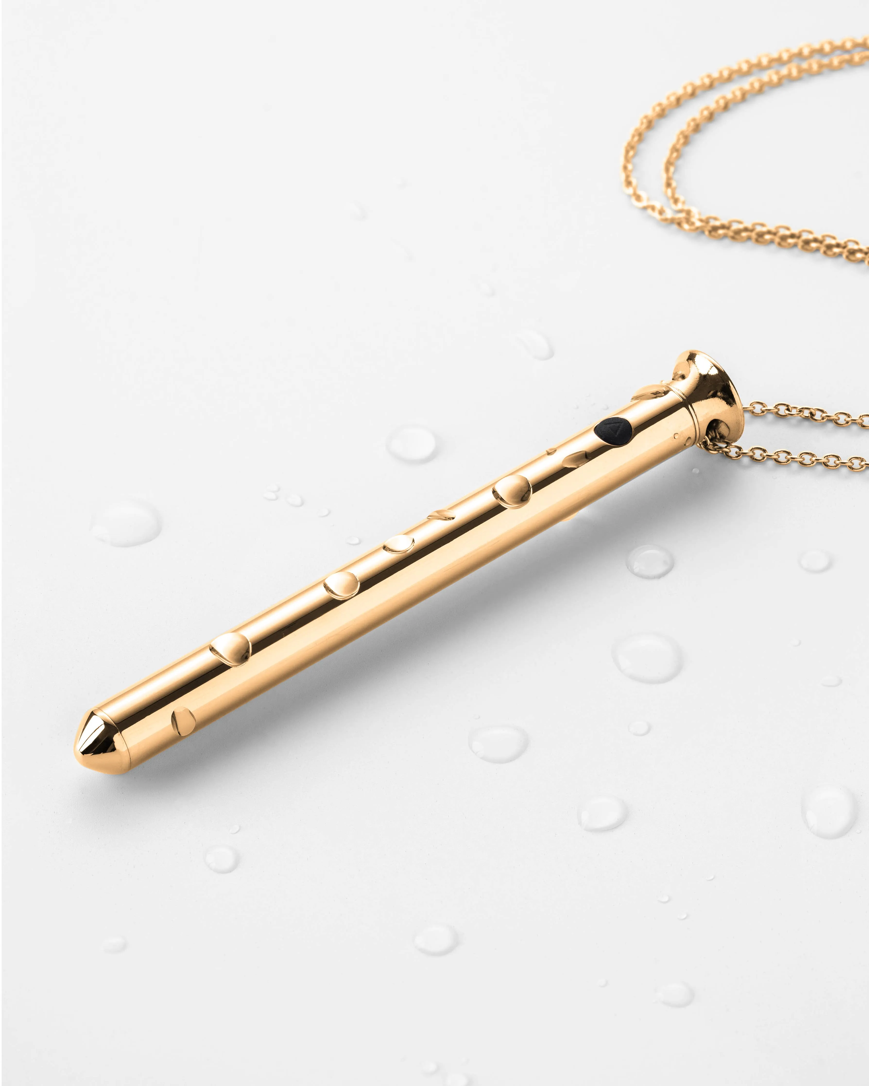 Vesper 2 Vibrator in 24 KT Gold