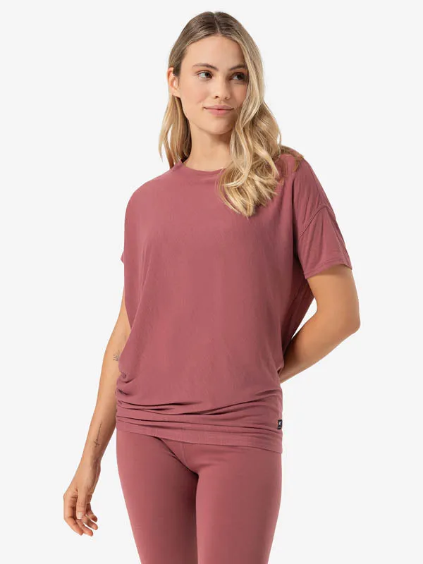 W YOGA LOOSE TEE