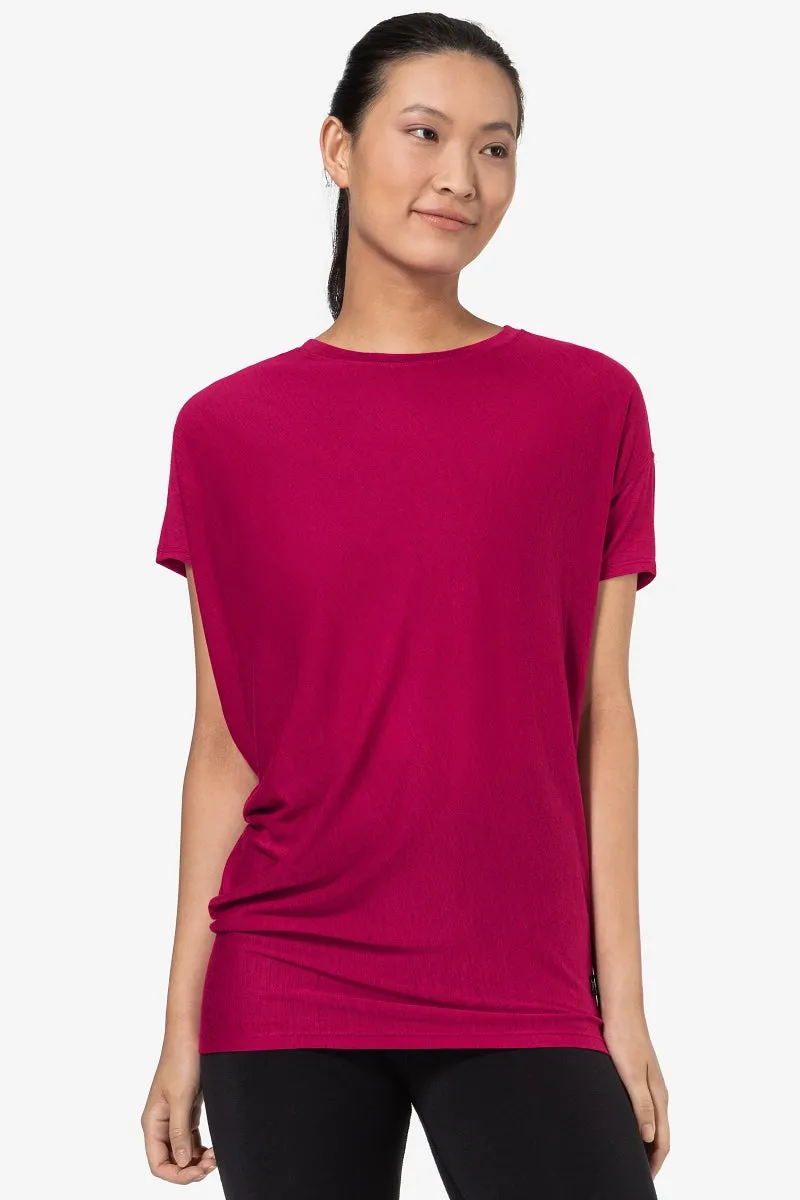 W YOGA LOOSE TEE