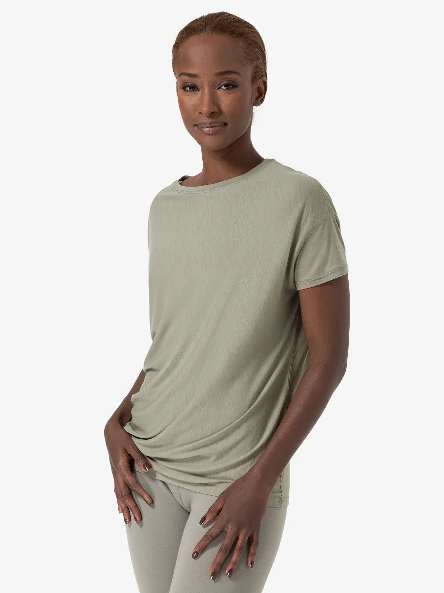 W YOGA LOOSE TEE