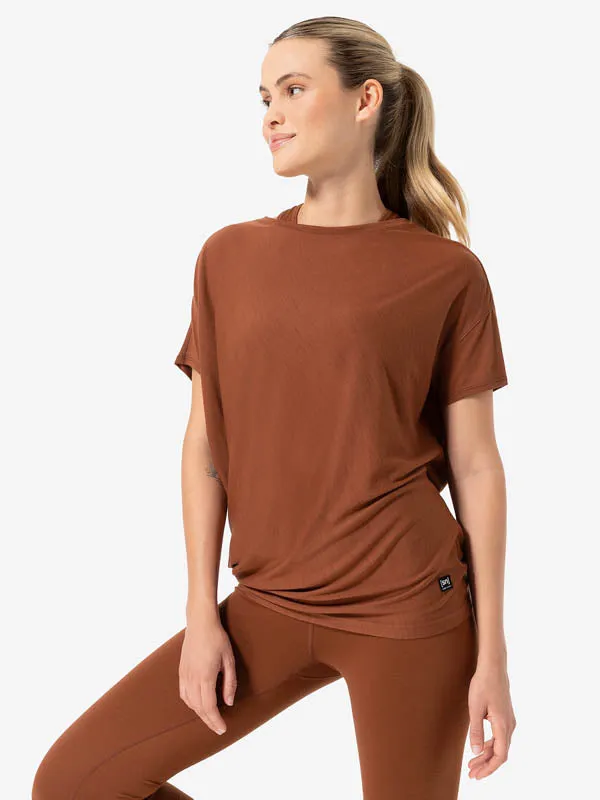 W YOGA LOOSE TEE