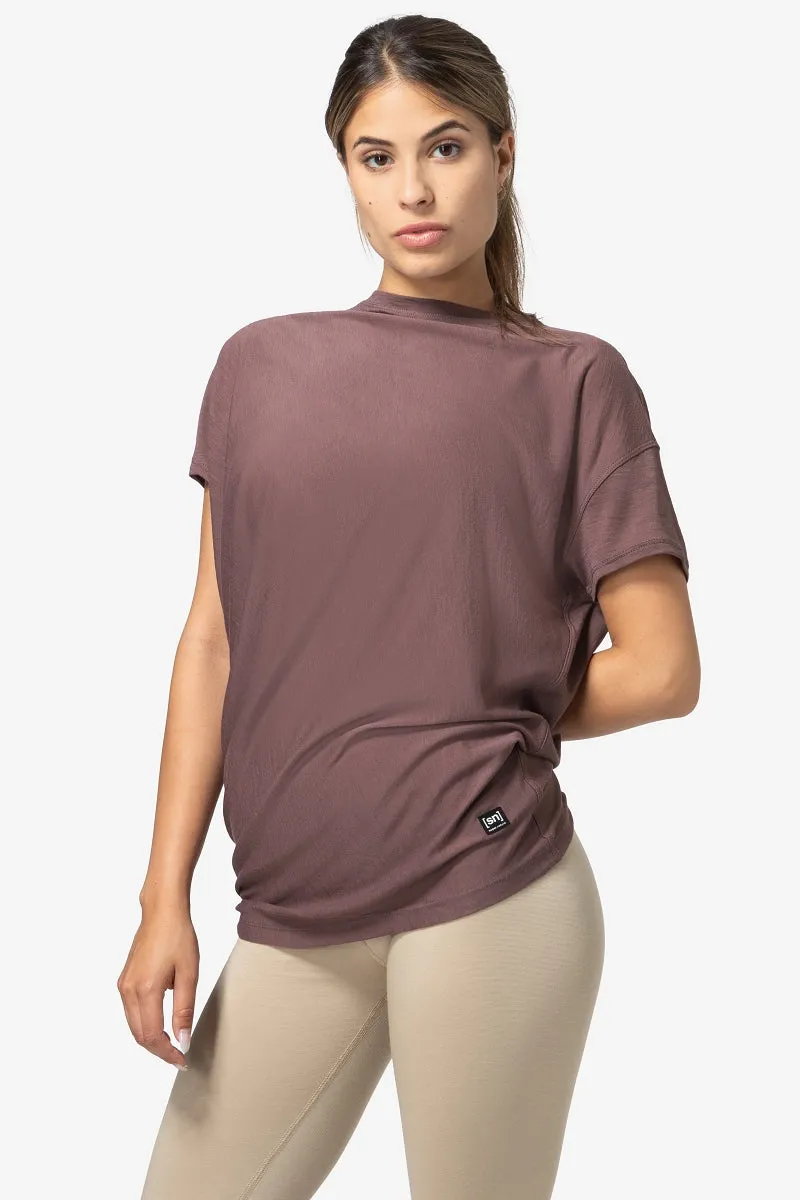 W YOGA LOOSE TEE