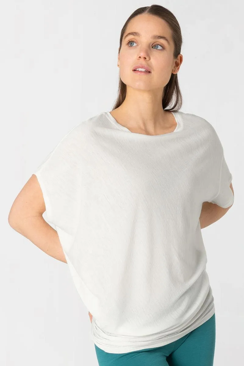 W YOGA LOOSE TEE