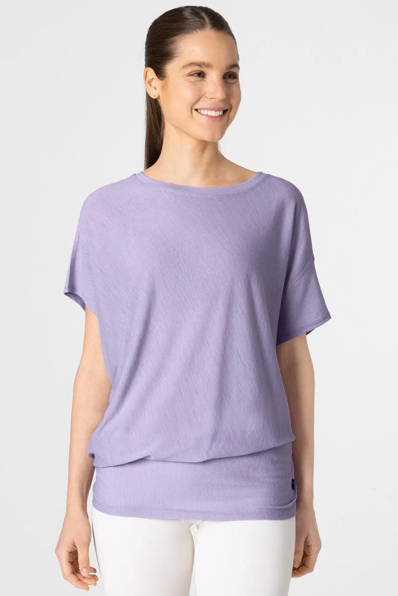 W YOGA LOOSE TEE