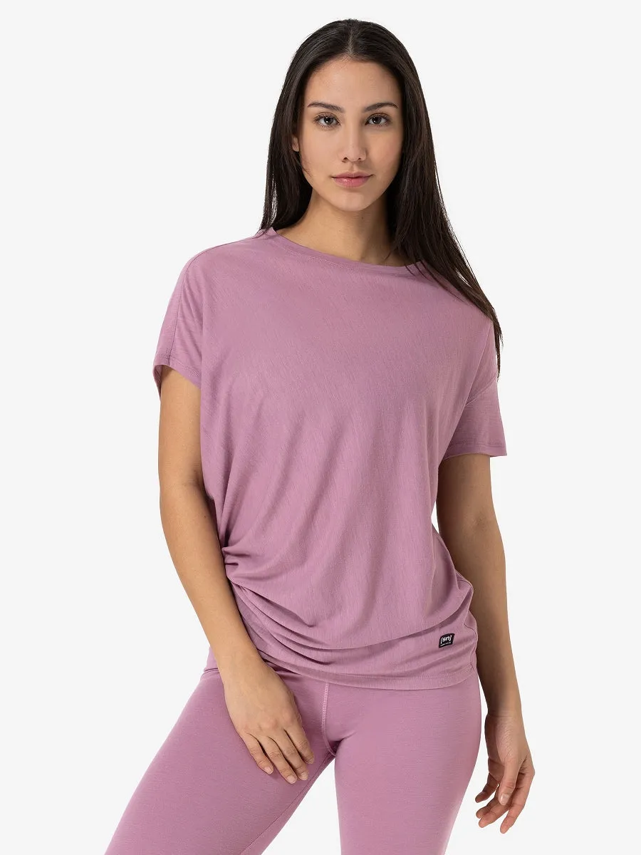 W YOGA LOOSE TEE