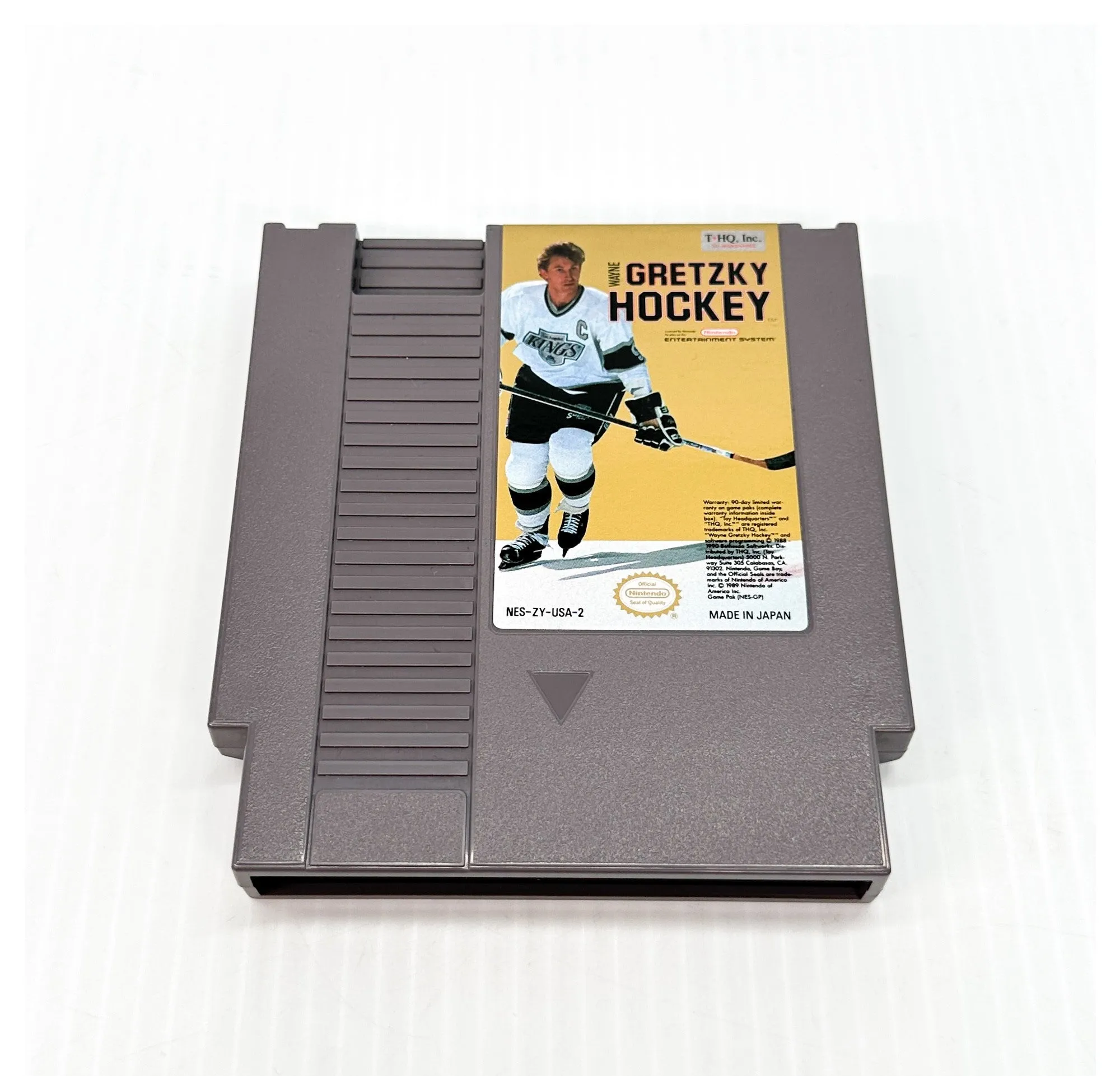 Wayne Gretzky Hockey - NES Game - Complete In Box - White Jersey - Great Condition!