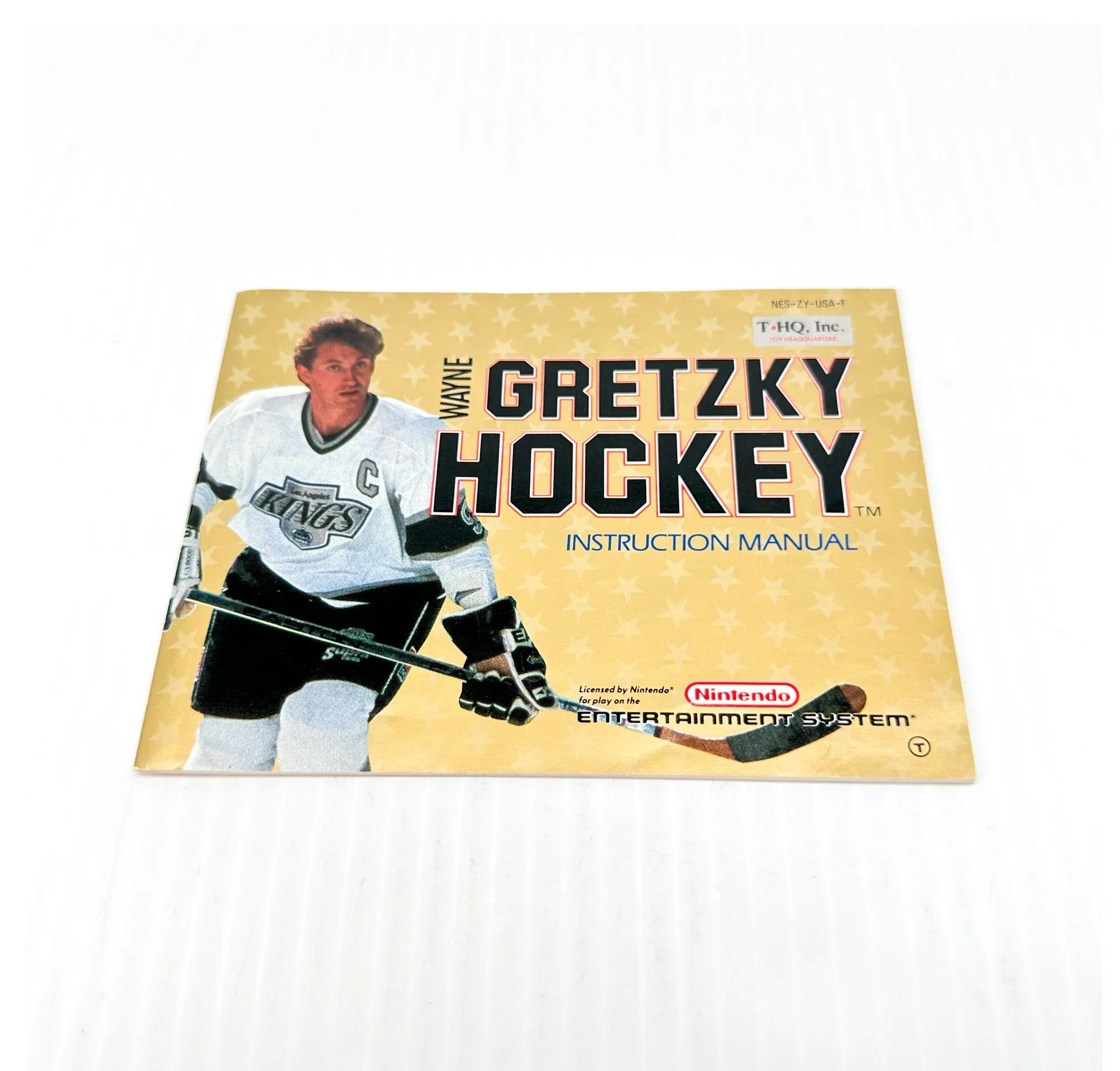 Wayne Gretzky Hockey - NES Game - Complete In Box - White Jersey - Great Condition!