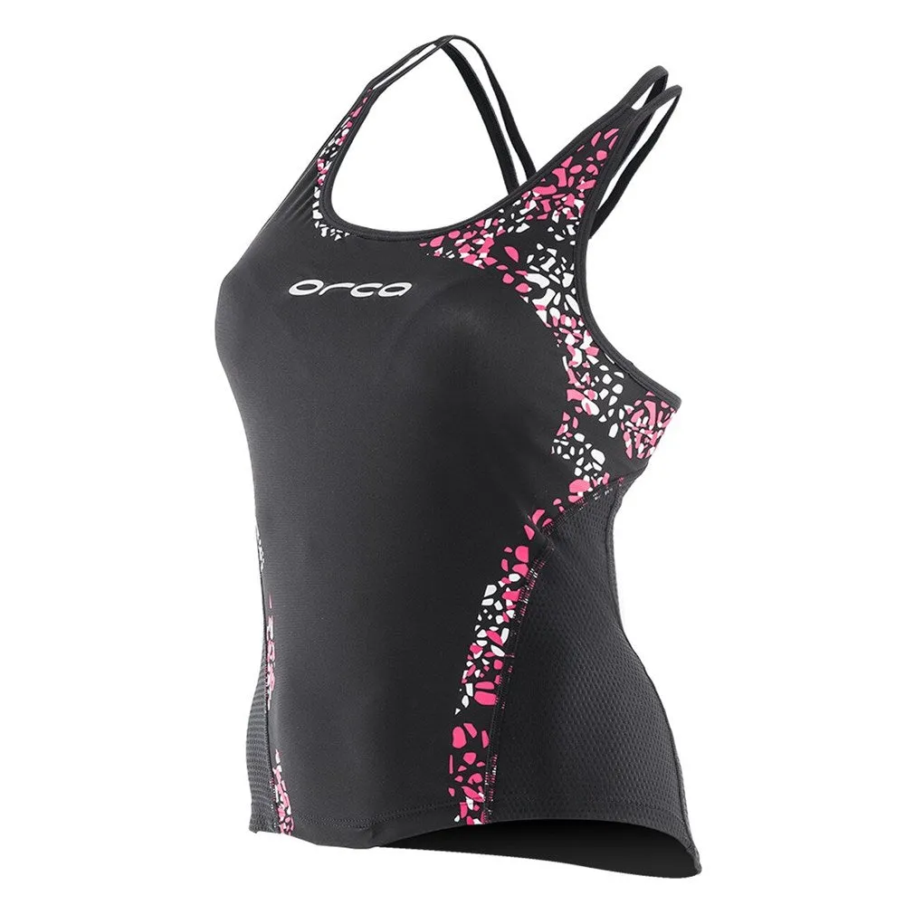 WOMENS 226 SINGLET 18/19 ORCA - BLACK/PINK