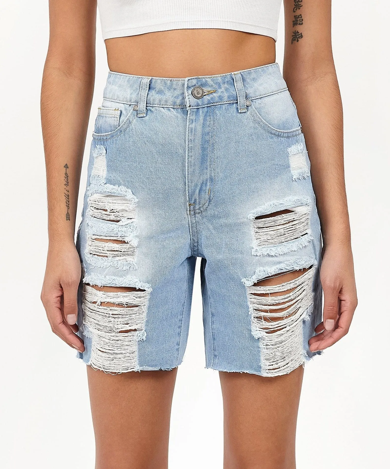 Womens Sofia Denim Shorts