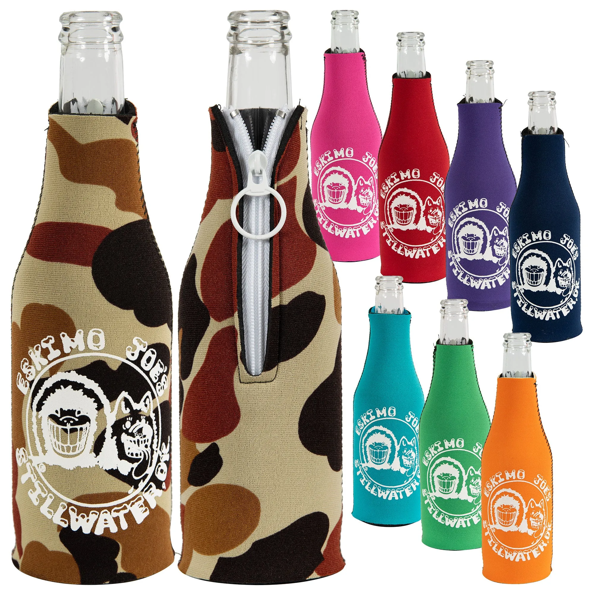 ZIPPERED BOTTLE COOLIE - ZBC