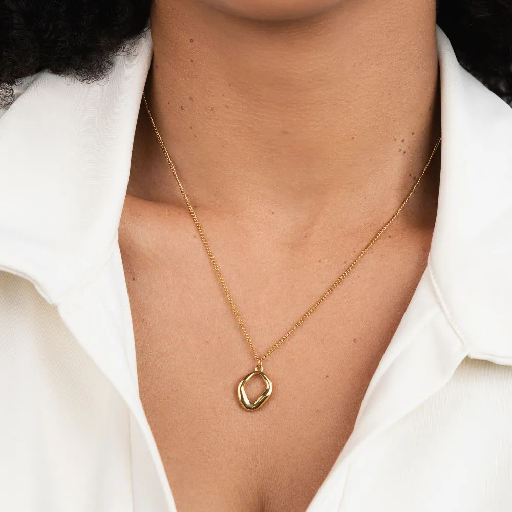 Zola Geometric Gold Necklace