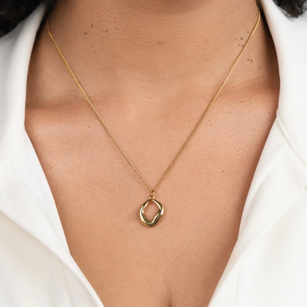 Zola Geometric Gold Necklace